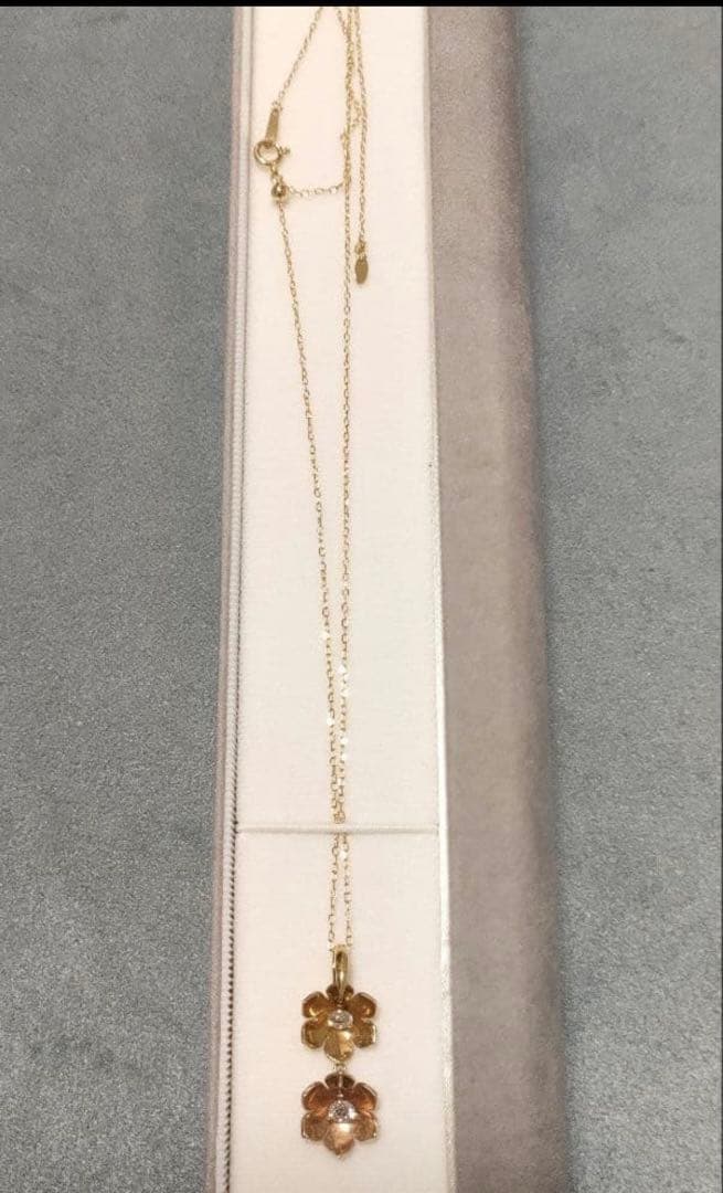 ペー パールリング、k18ネックレス 2点