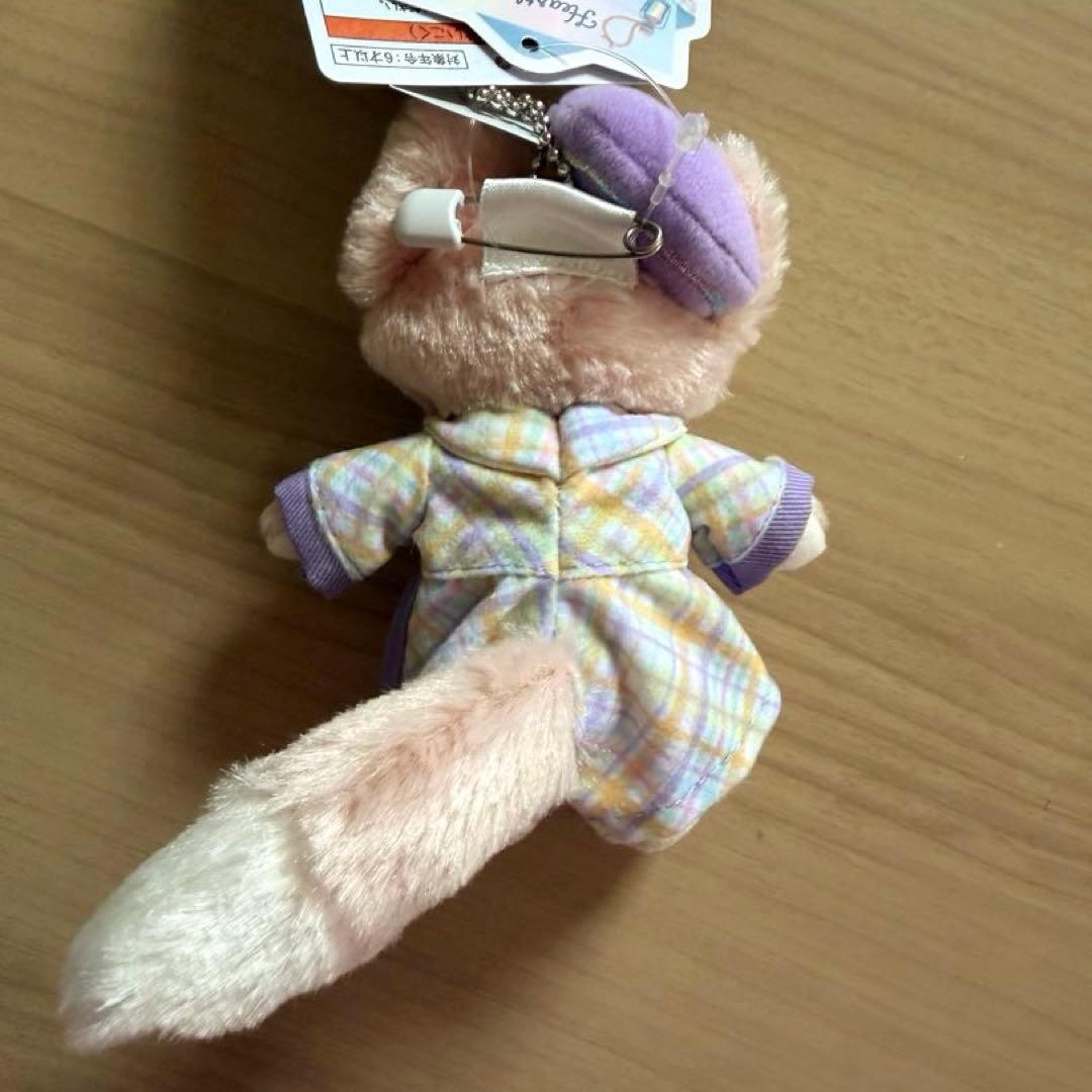 ダッフィー＆フレンズ　ハートフェルトレターズオブフレンドシップ　ぬいぐるみバッチ