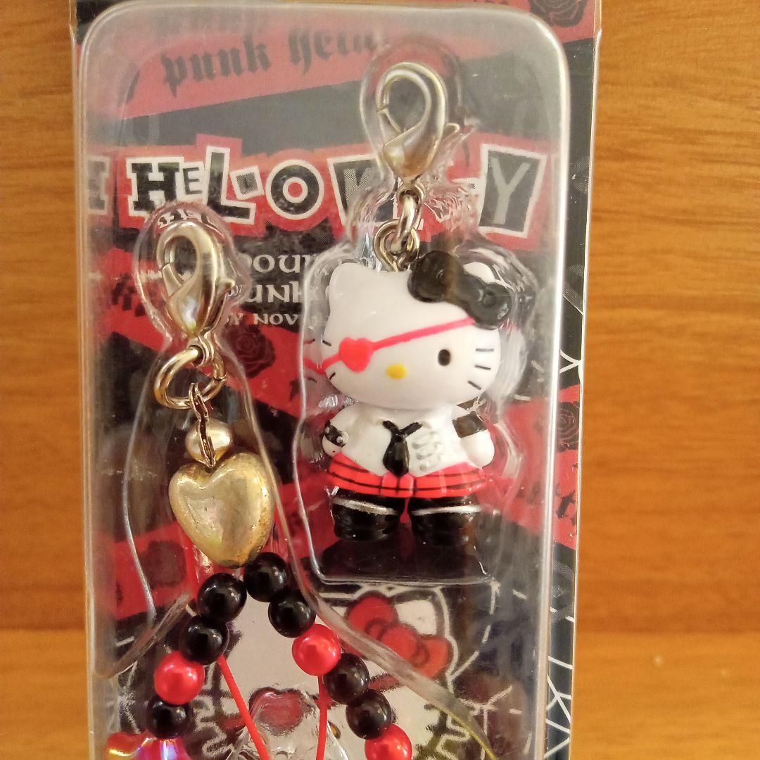 【希少】ハローキティと嶽本野ばら　パンクコラボストラップ