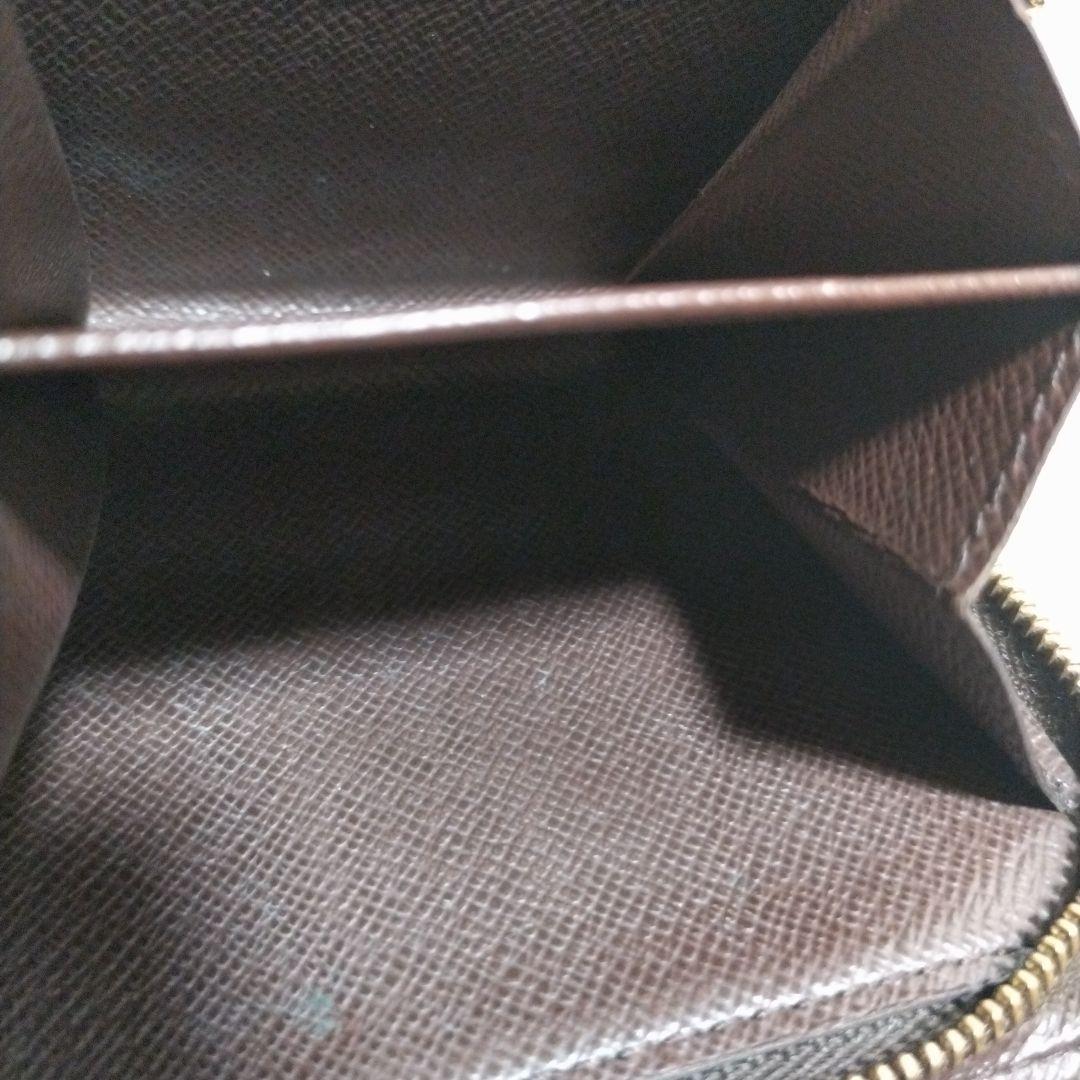 LOUIS VUITTON ルイヴィトン ダミエ コンパクトジップ ファスナー