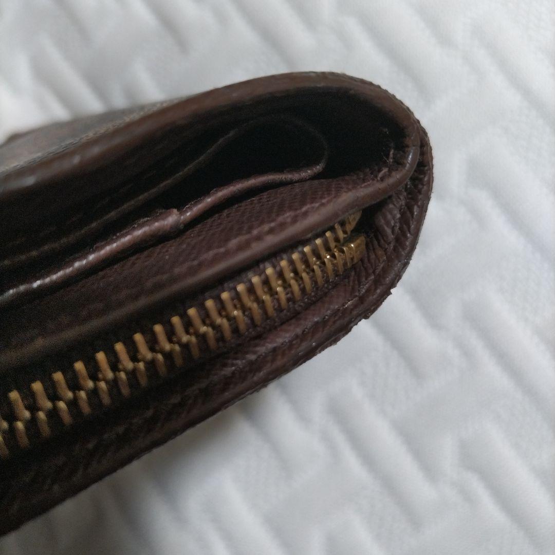 LOUIS VUITTON ルイヴィトン ダミエ コンパクトジップ ファスナー