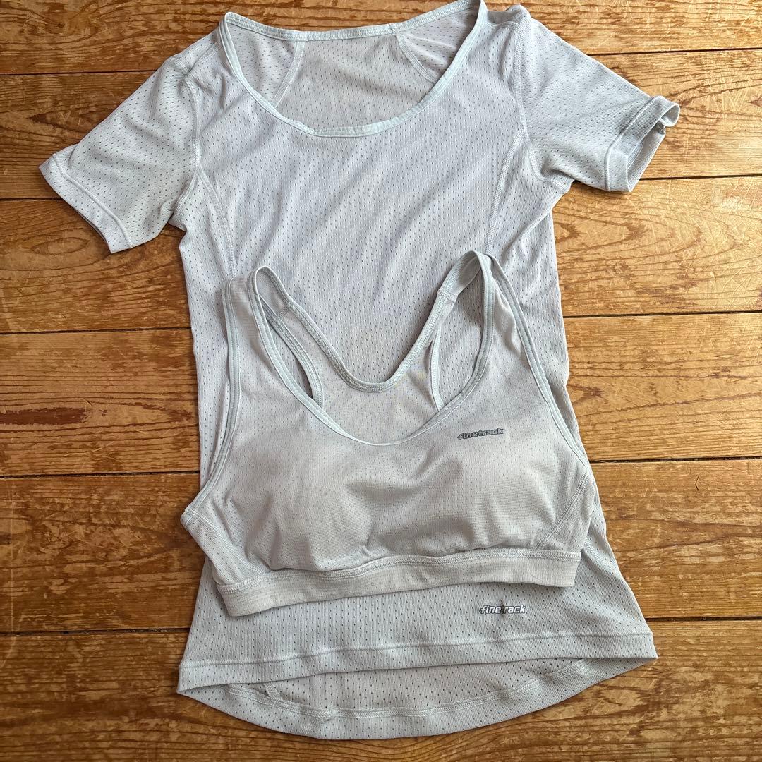 fine rack トレーニングトップスとブラセット M