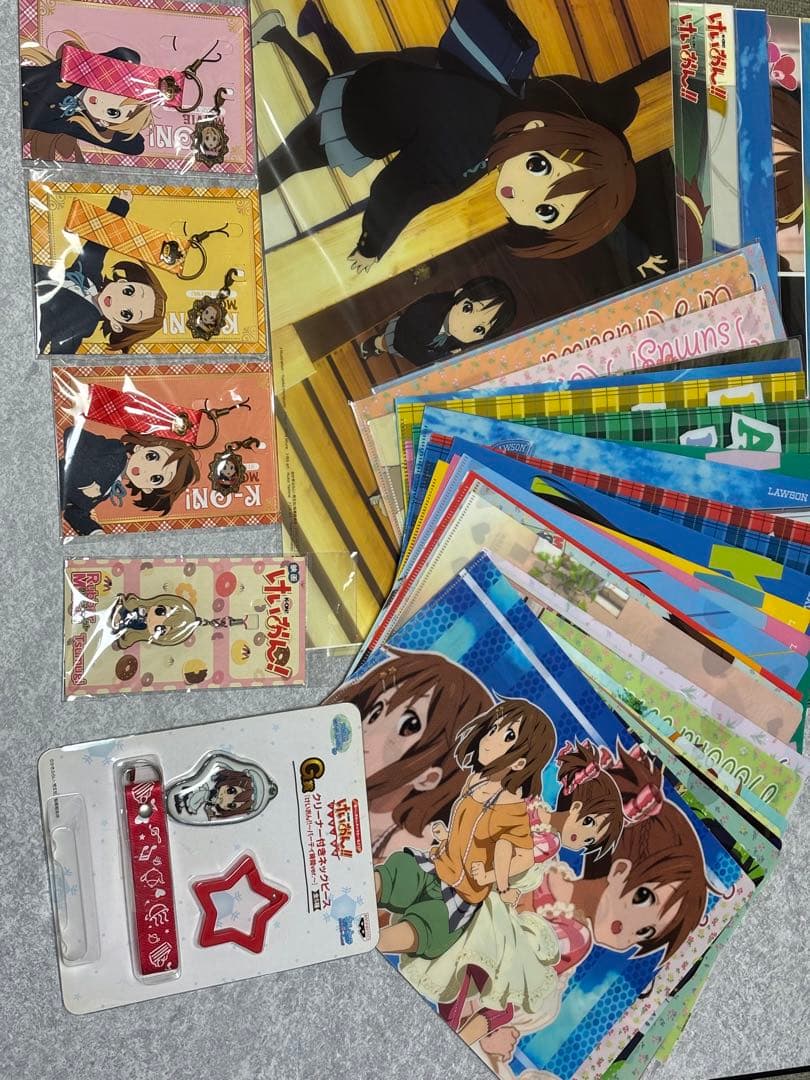 けいおん！クリアファイル、クリアポスターなどまとめ