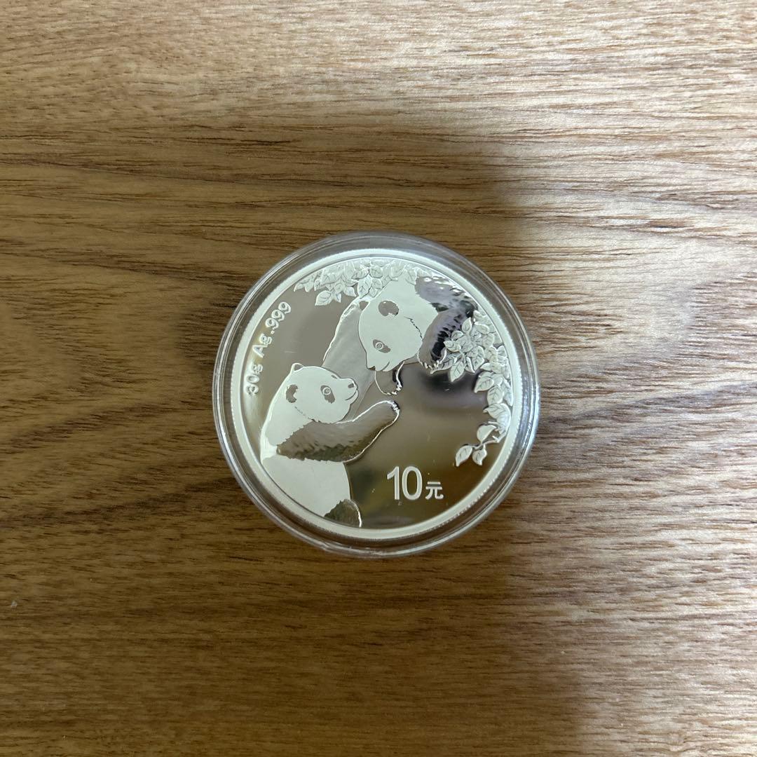 銀　2023 パンダ
