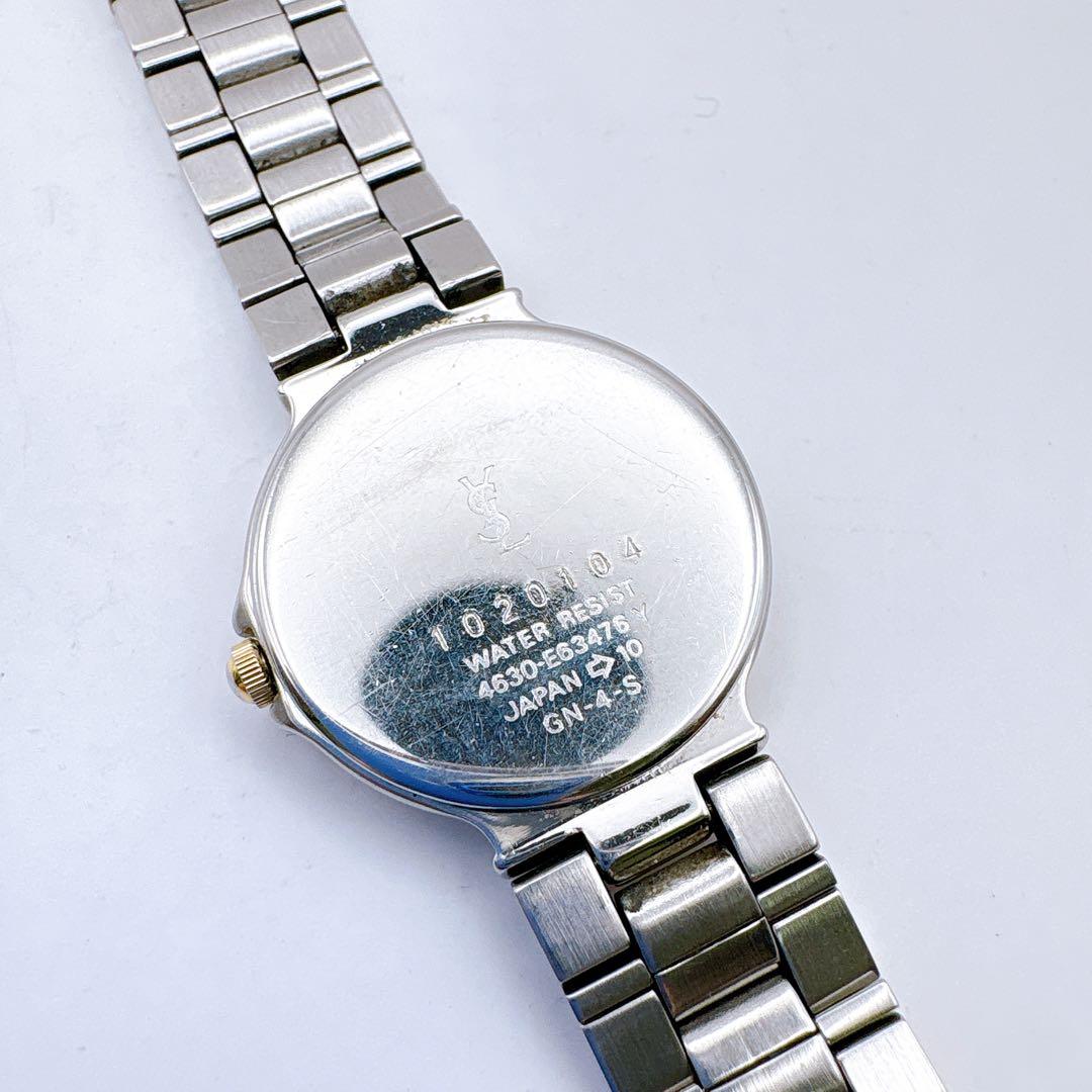 稼働品 Yves Saint Laurent 腕時計 クォーツ ゴールド