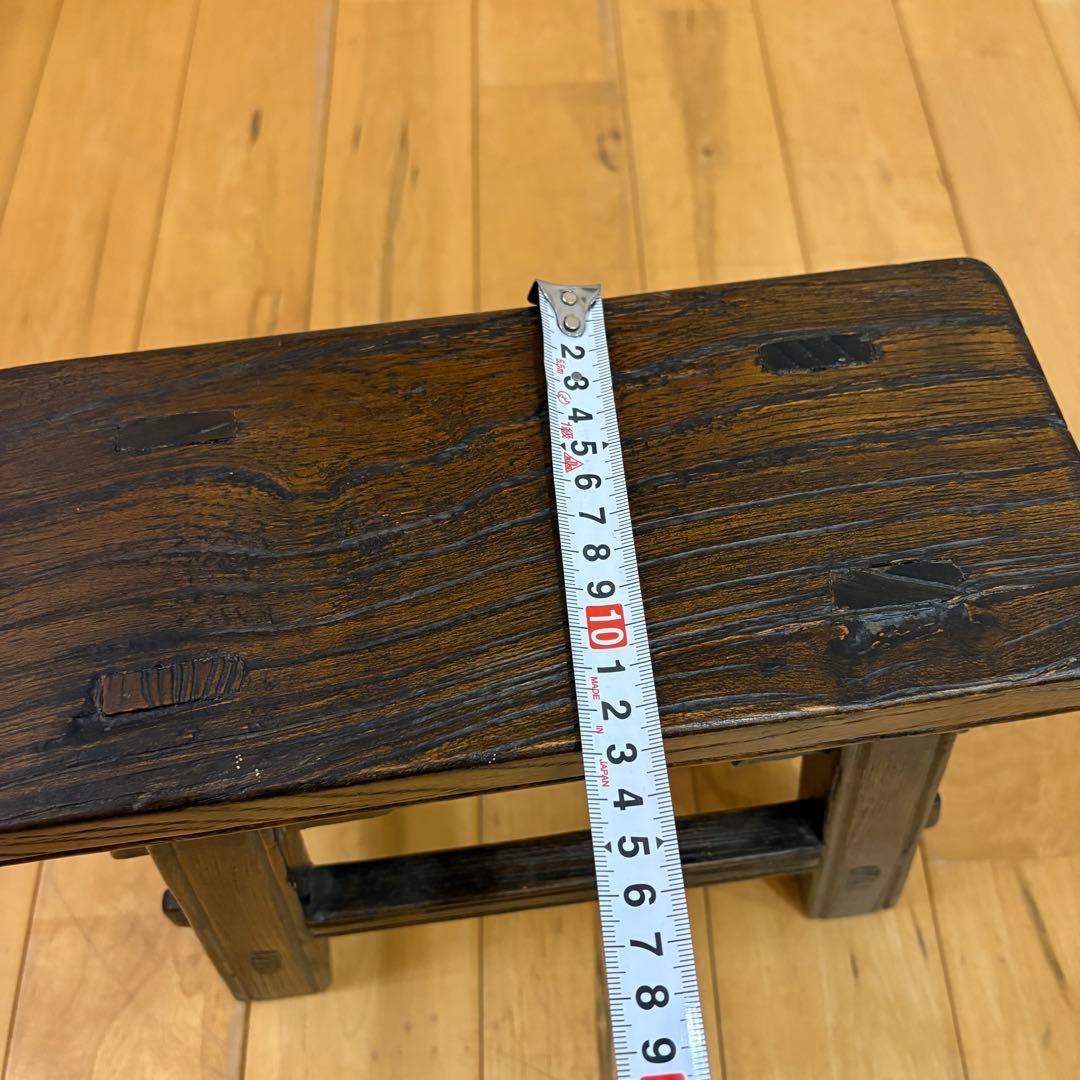 ☆アンティーク☆古道具　木製　スツール　ベンチ　花台　踏み台