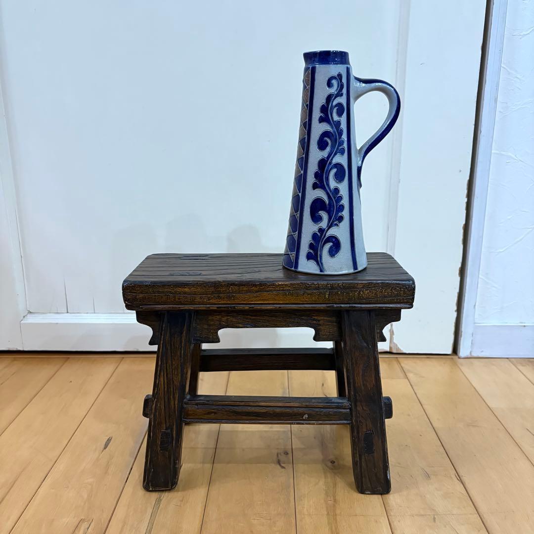 ☆アンティーク☆古道具　木製　スツール　ベンチ　花台　踏み台