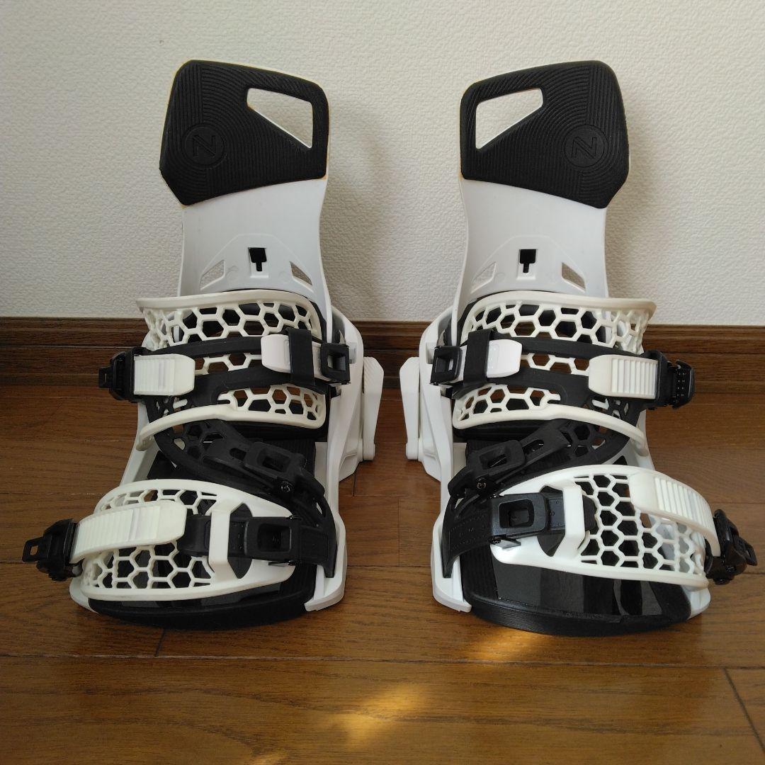 Nidecker SUPERMATIC スノーボードビンディング ホワイト