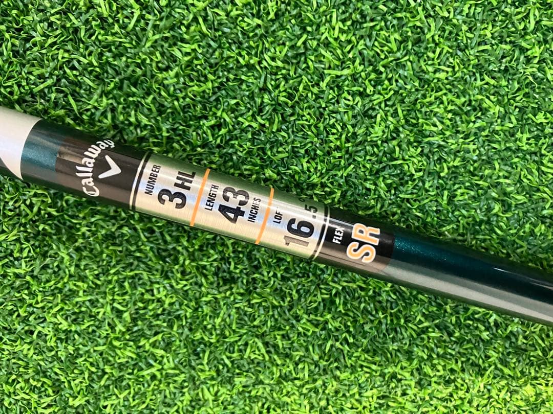 キャロウェイ ELYTE FW 3HL シャフト 43インチ SRフレックス