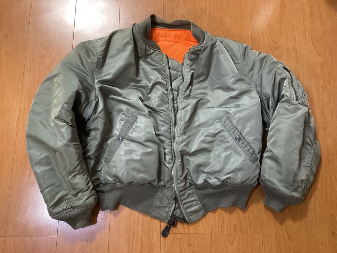 ALPHA アルファ 1968年 MA-1 USA製 MIL-J-8279D