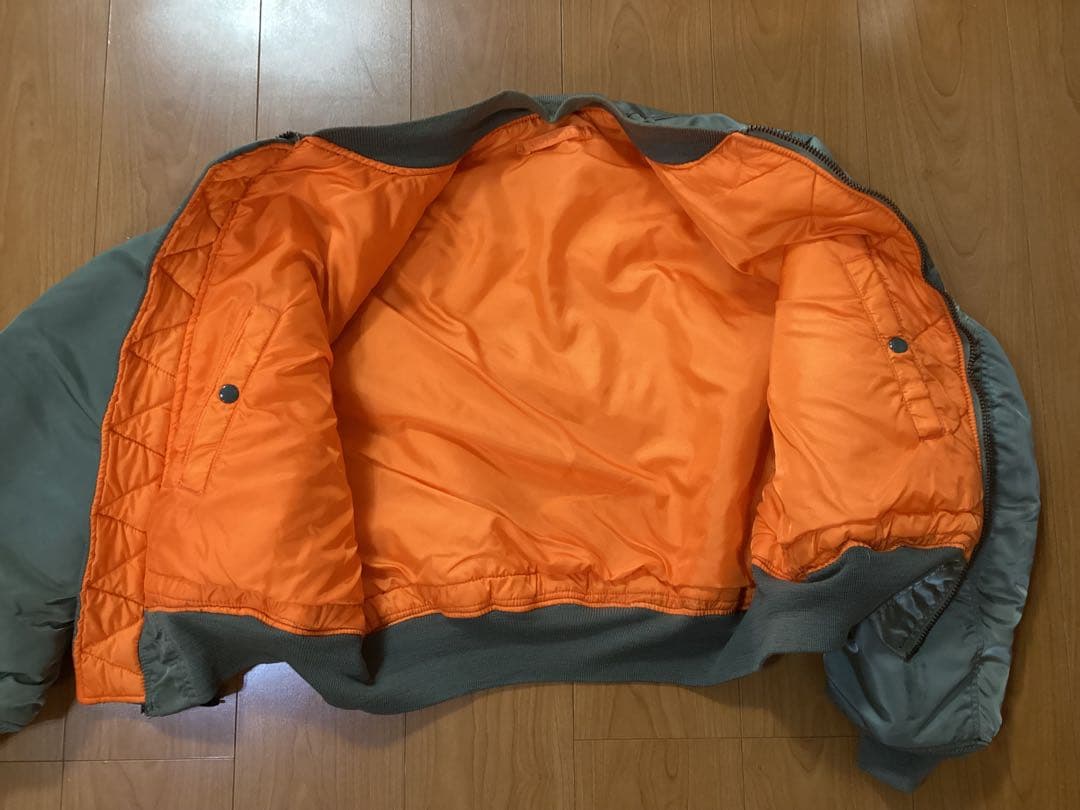 ALPHA アルファ 1968年 MA-1 USA製 MIL-J-8279D