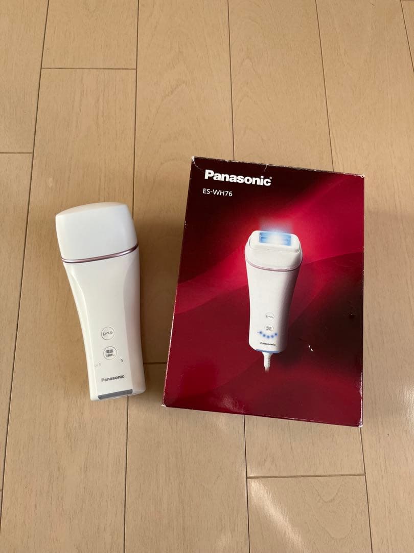 Panasonic 光エステ ボディ＆フェイス用 ES-WH76-P（ピンク調）