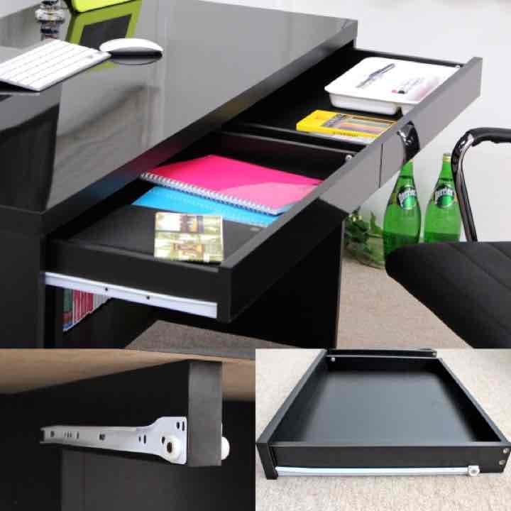 新生活特価‼️鏡面ブラック120幅デスク