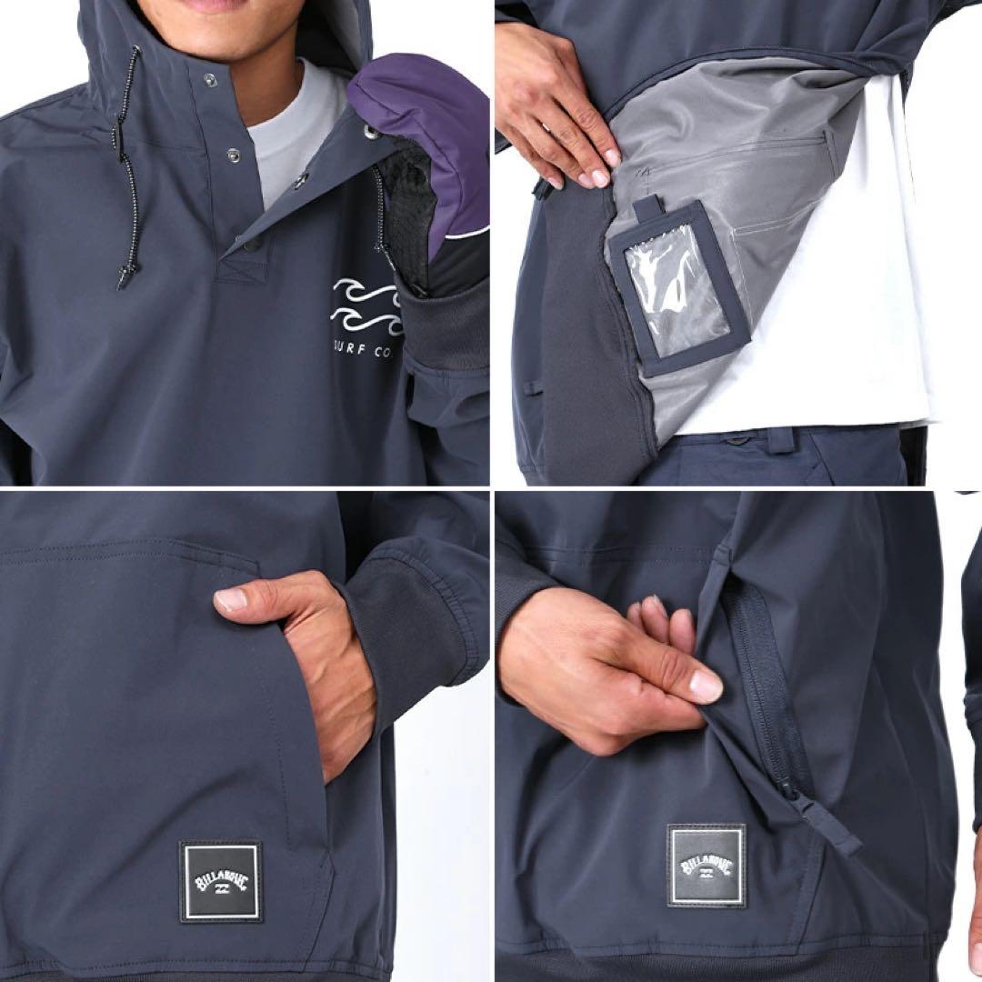 054 BILLABONG ビラボンジャケットスノーボードウェアー　Lネイビー