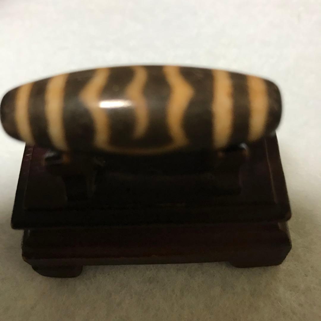 超激レア珍品‼︎ 小盧至純　最高級品　大鵬鳥天珠　馬蹄痕 お年玉価格でスタート