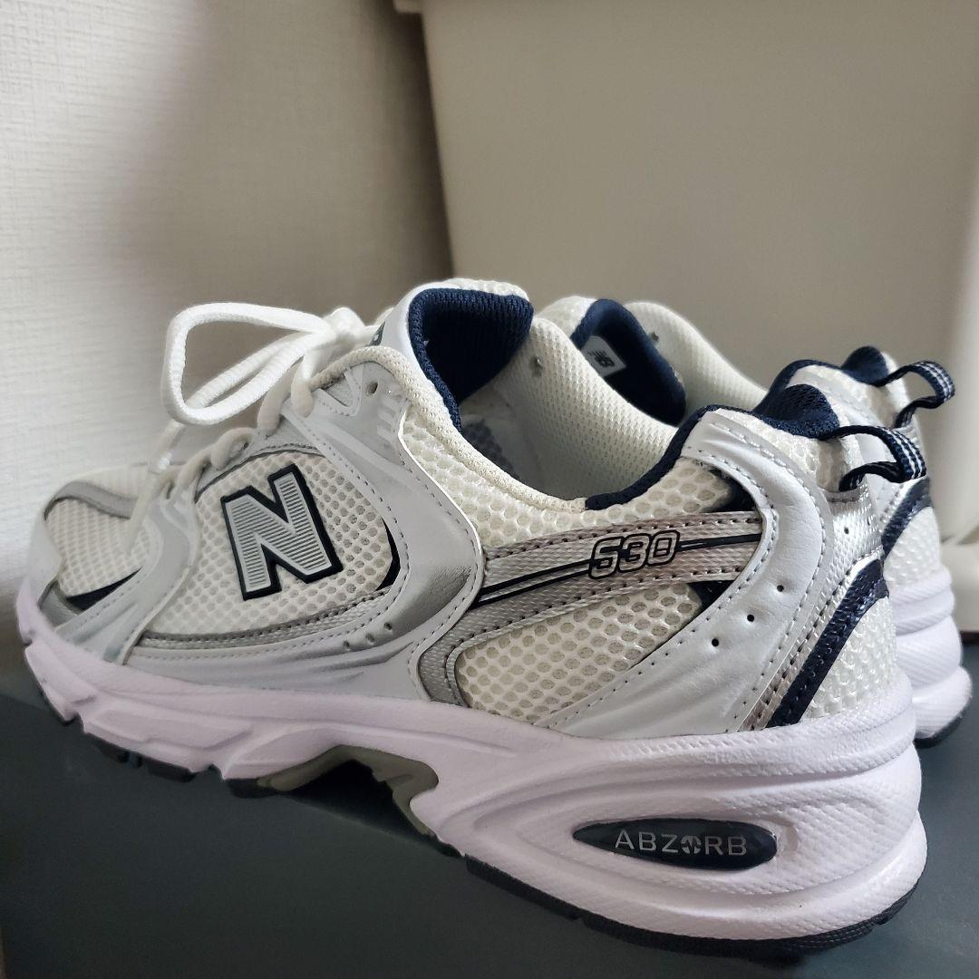 New Balance MR530SG スニーカー ホワイト 24cm 美品