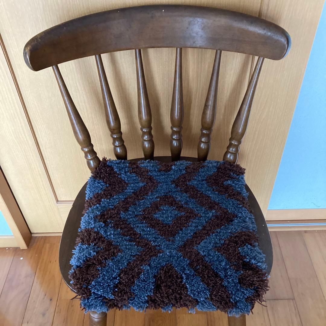 ノッティング織　椅子敷き