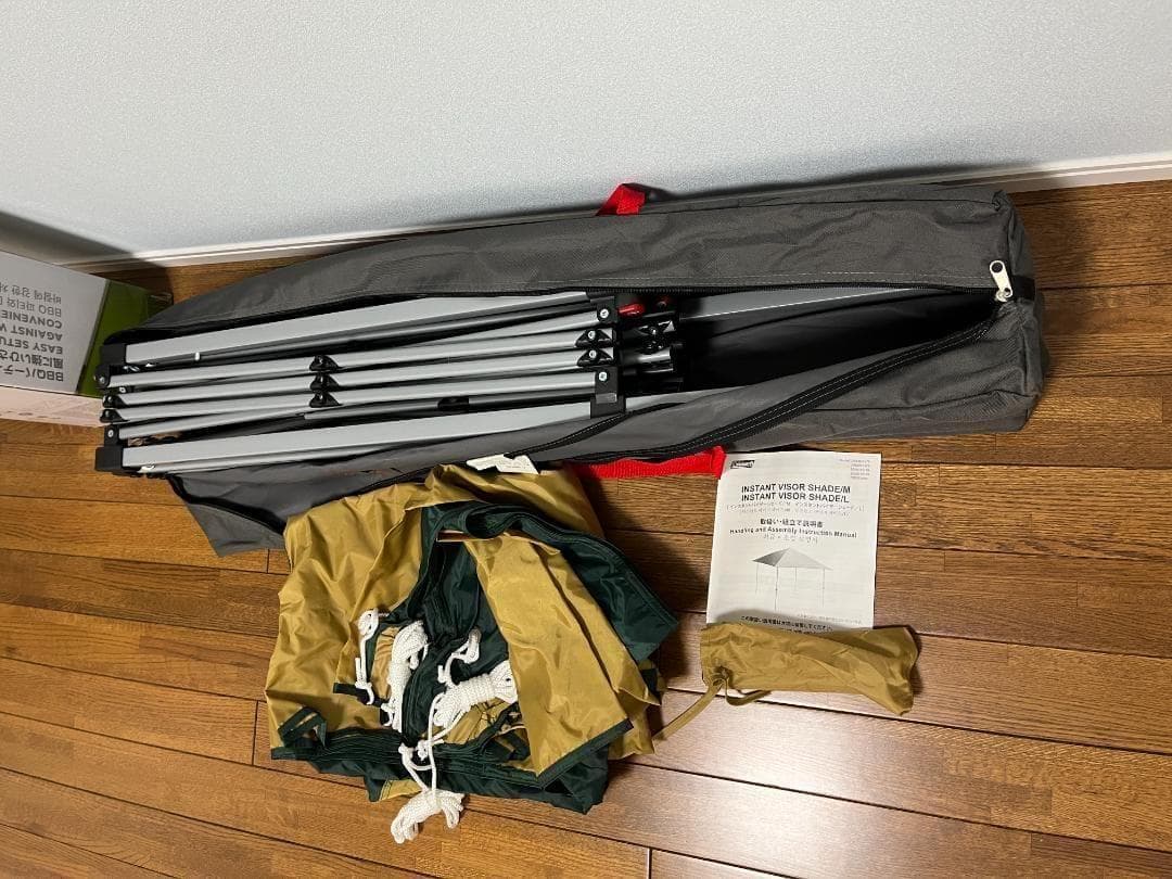 【美品】コールマンのINSTANT VISOR SHADE M