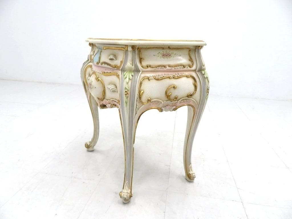 イタリア　ロココ様式　2段　チェスト　コモード　キャビネット　サイドボード