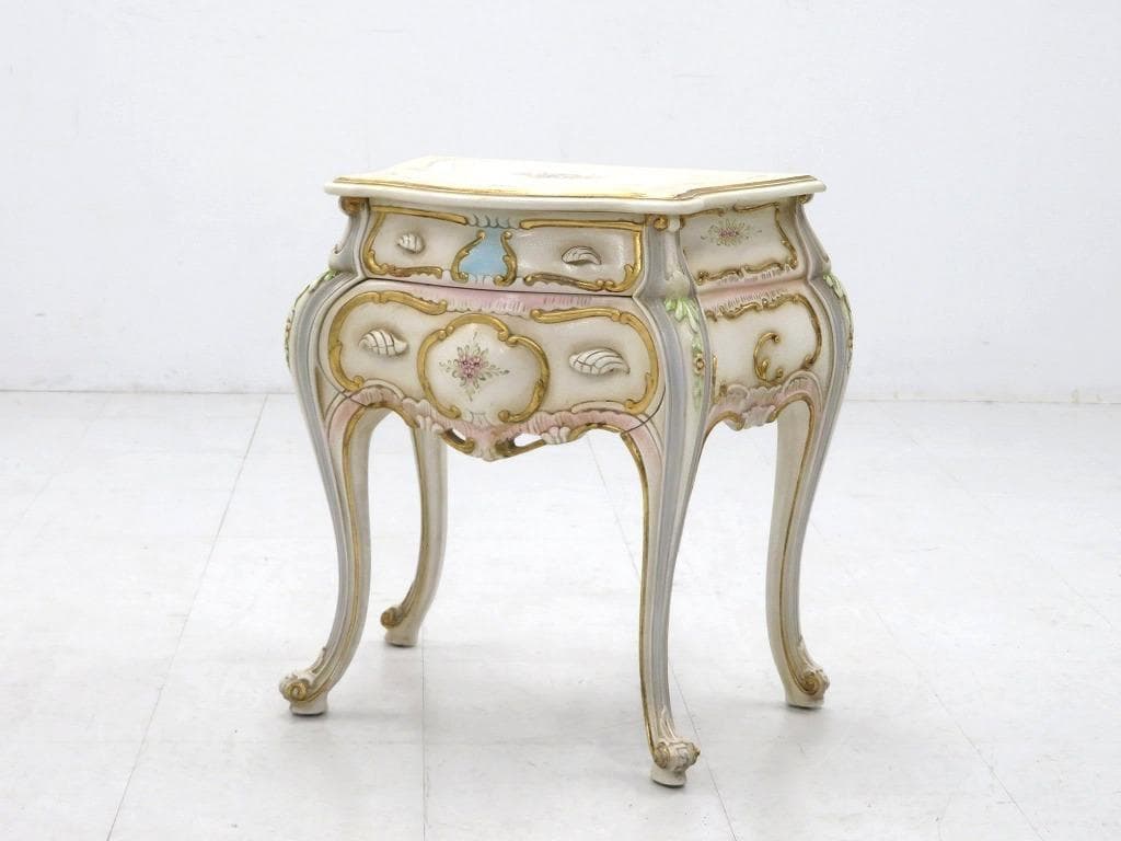 イタリア　ロココ様式　2段　チェスト　コモード　キャビネット　サイドボード