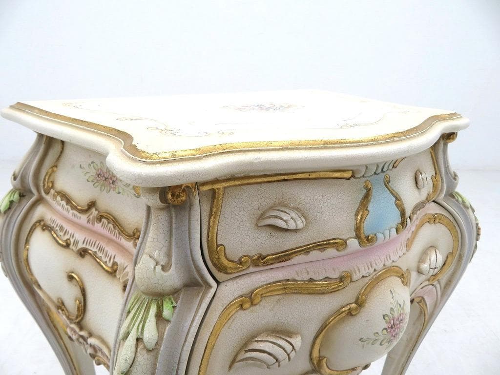 イタリア　ロココ様式　2段　チェスト　コモード　キャビネット　サイドボード