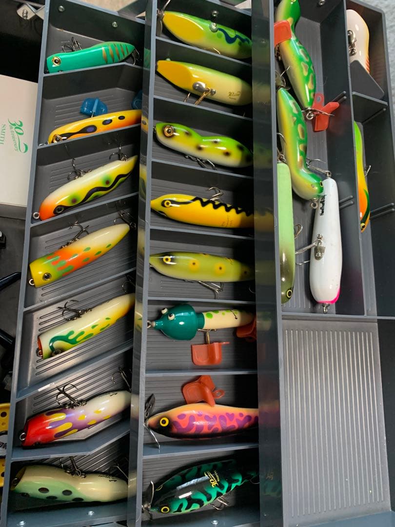 ルアー　オールド　スミス　ハトリーズ　　リール　タックルボックス