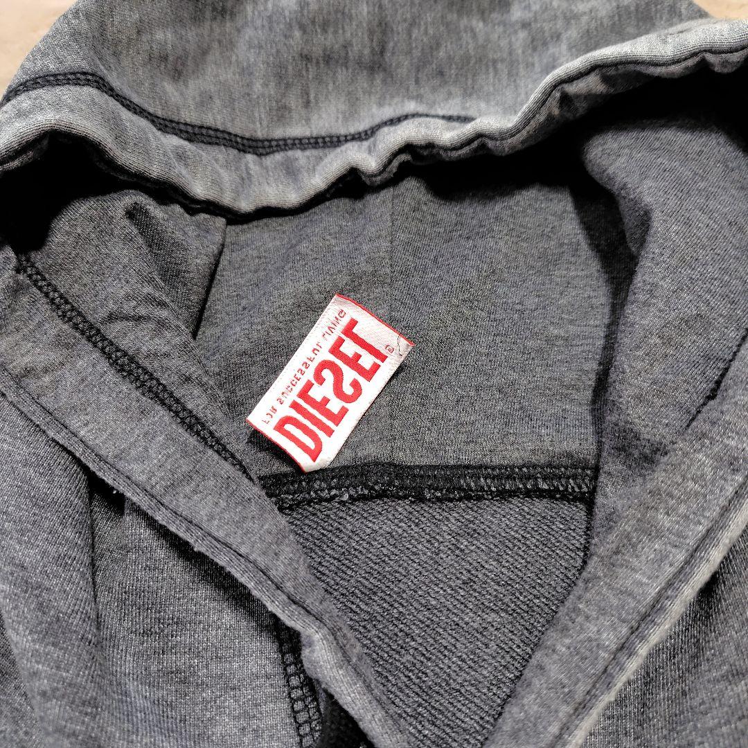 DIESEL ロゴプリントパーカーsizeXL