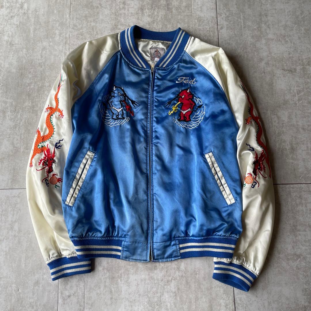 TEDMAN テッドマン スカジャン/ ブルー L