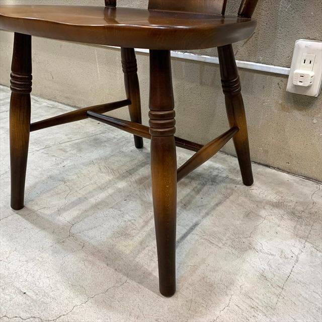 飛騨産業家具ショートアームウィンザーチェア④