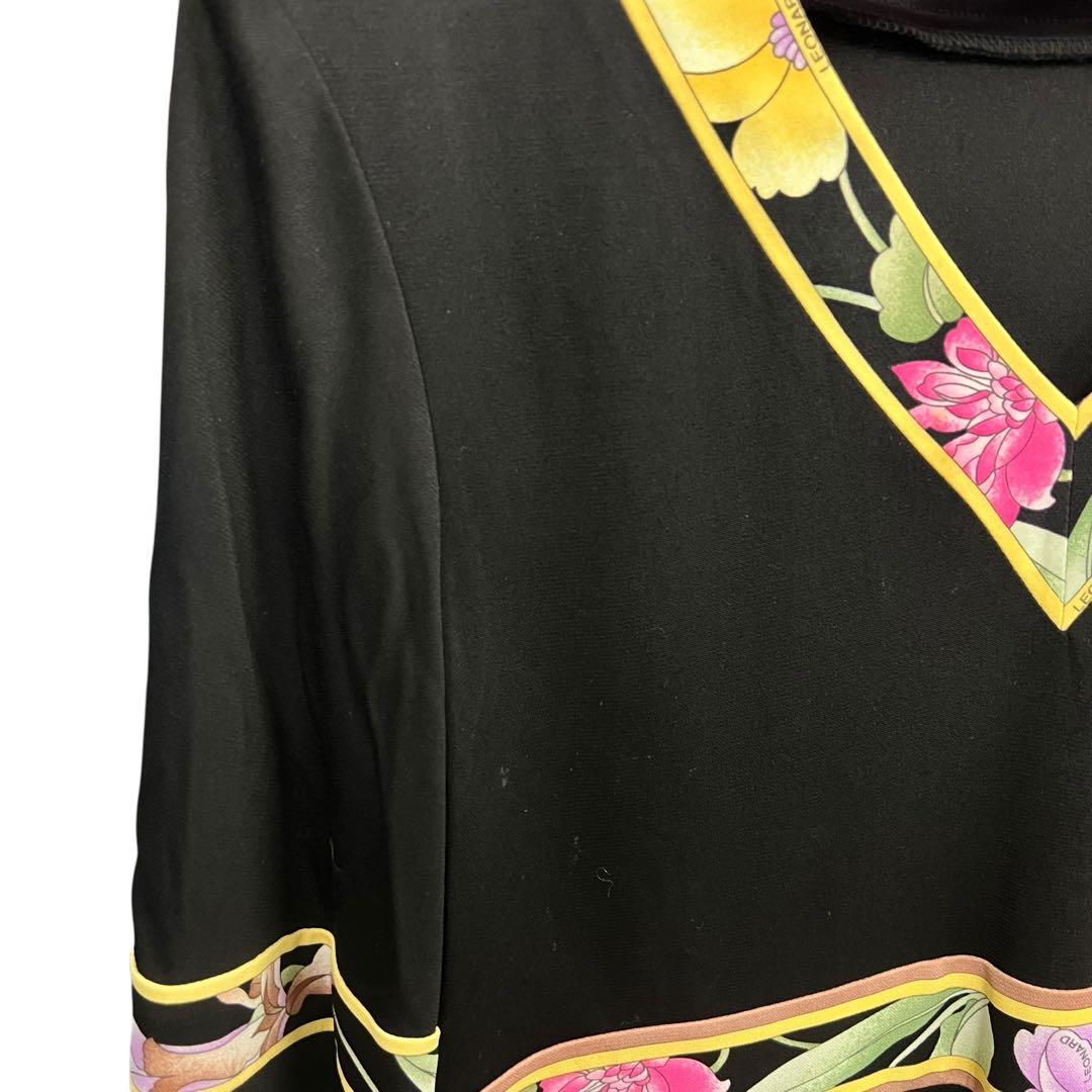 レオナール LEONARD FASHION ワンピース ドレス 半袖