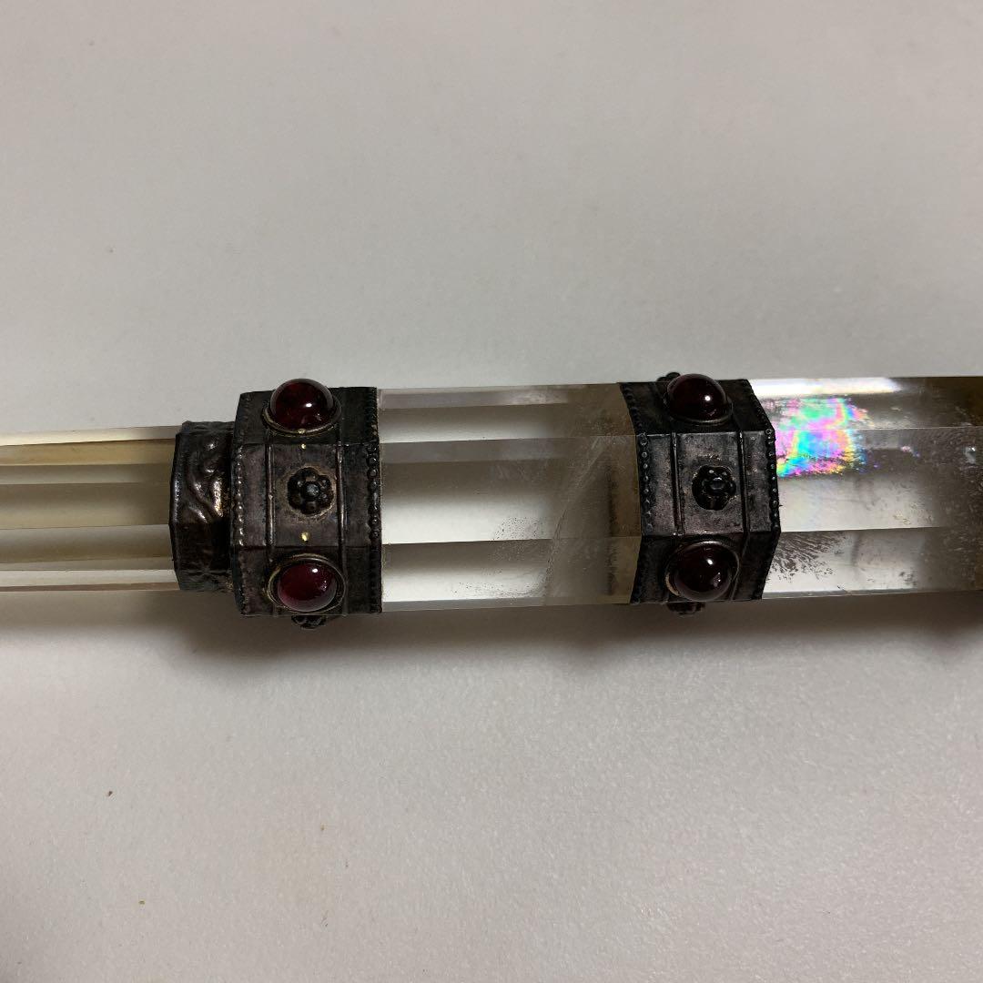 水晶 ヒーリングワンド 魔法の杖 アンティーク