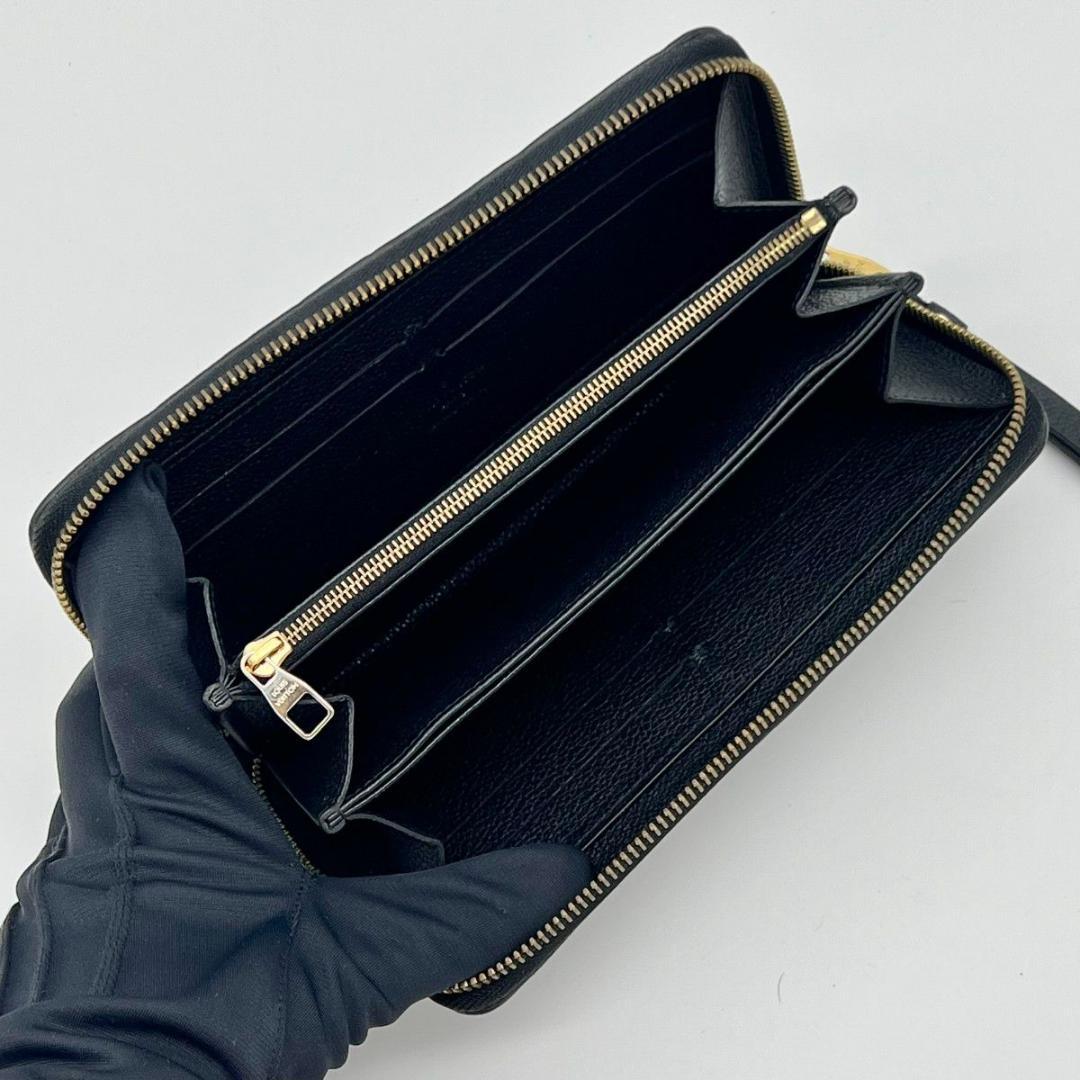 cori 長財布 アンプラント ジッピーウォレット ブラック A648