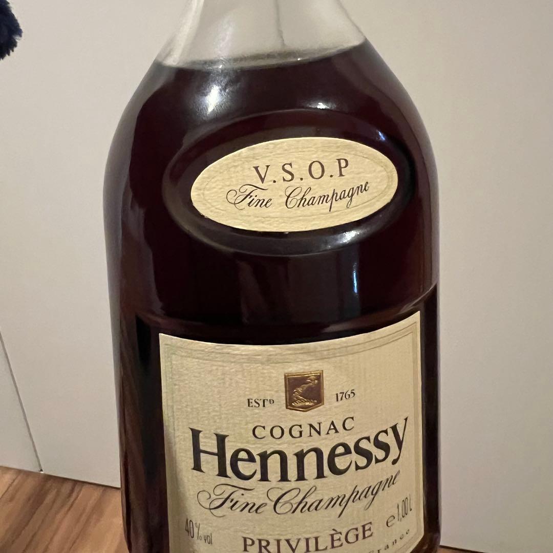 ヘネシー VSOP プリヴィレッジ ファインシャンパーニュ 1L 古酒 旧ボトル