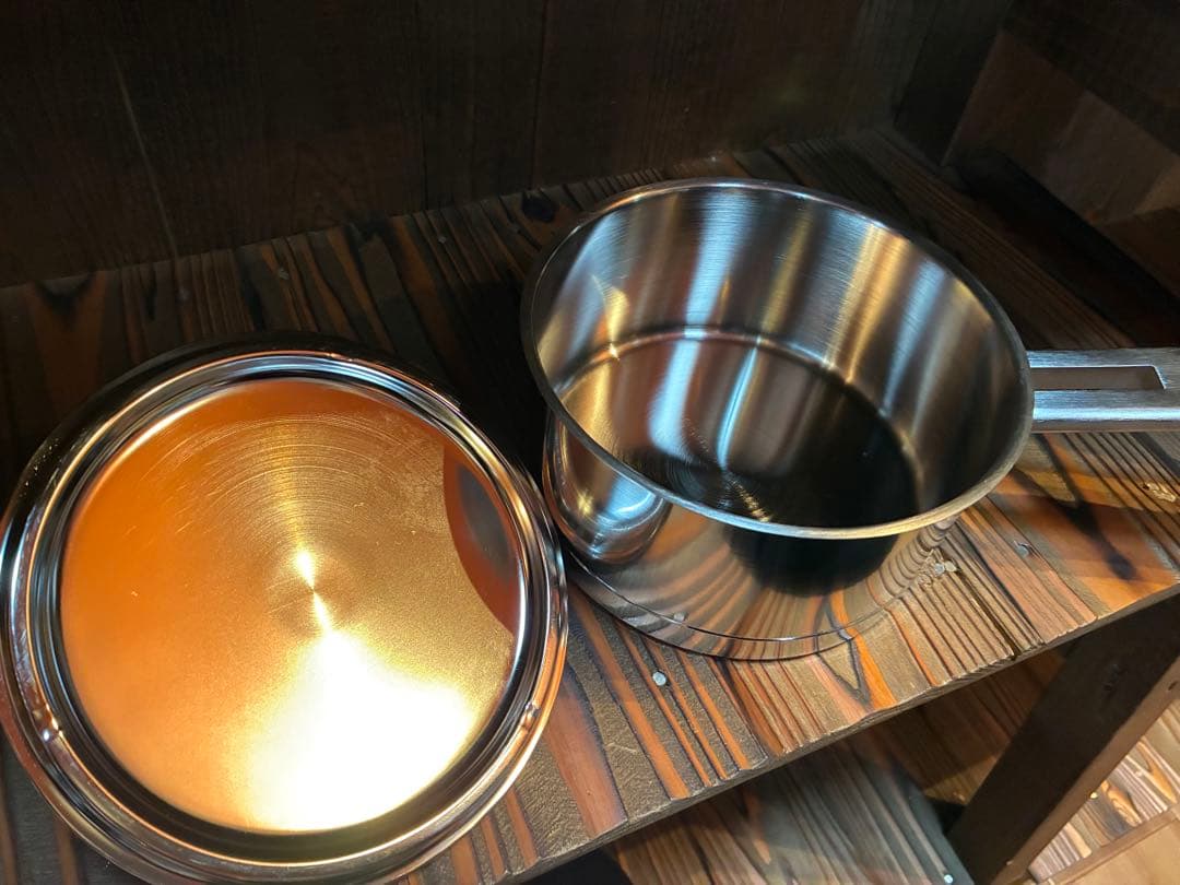 ソースパン 片手鍋 フタ付 7層 デメイエレ Demeyere