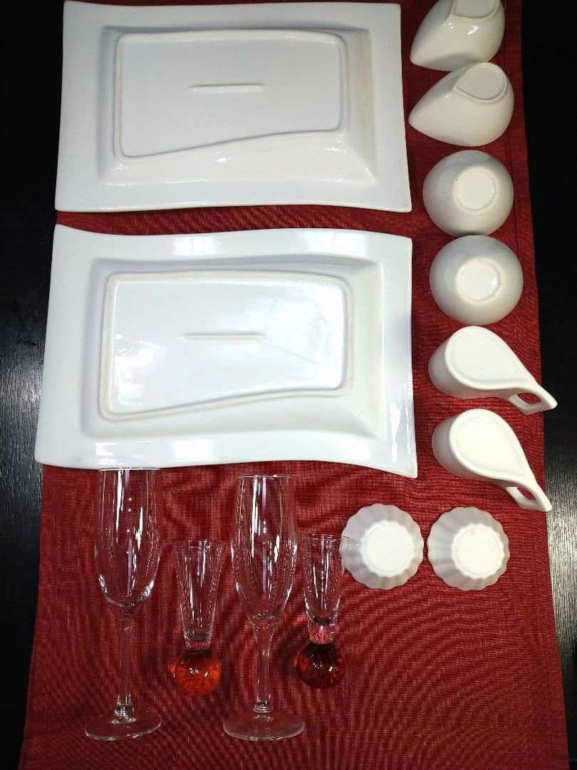 ★最高の素敵な演出♥【非売品】ディスプレイ♥オリジナルパーティ演出７皿2セット