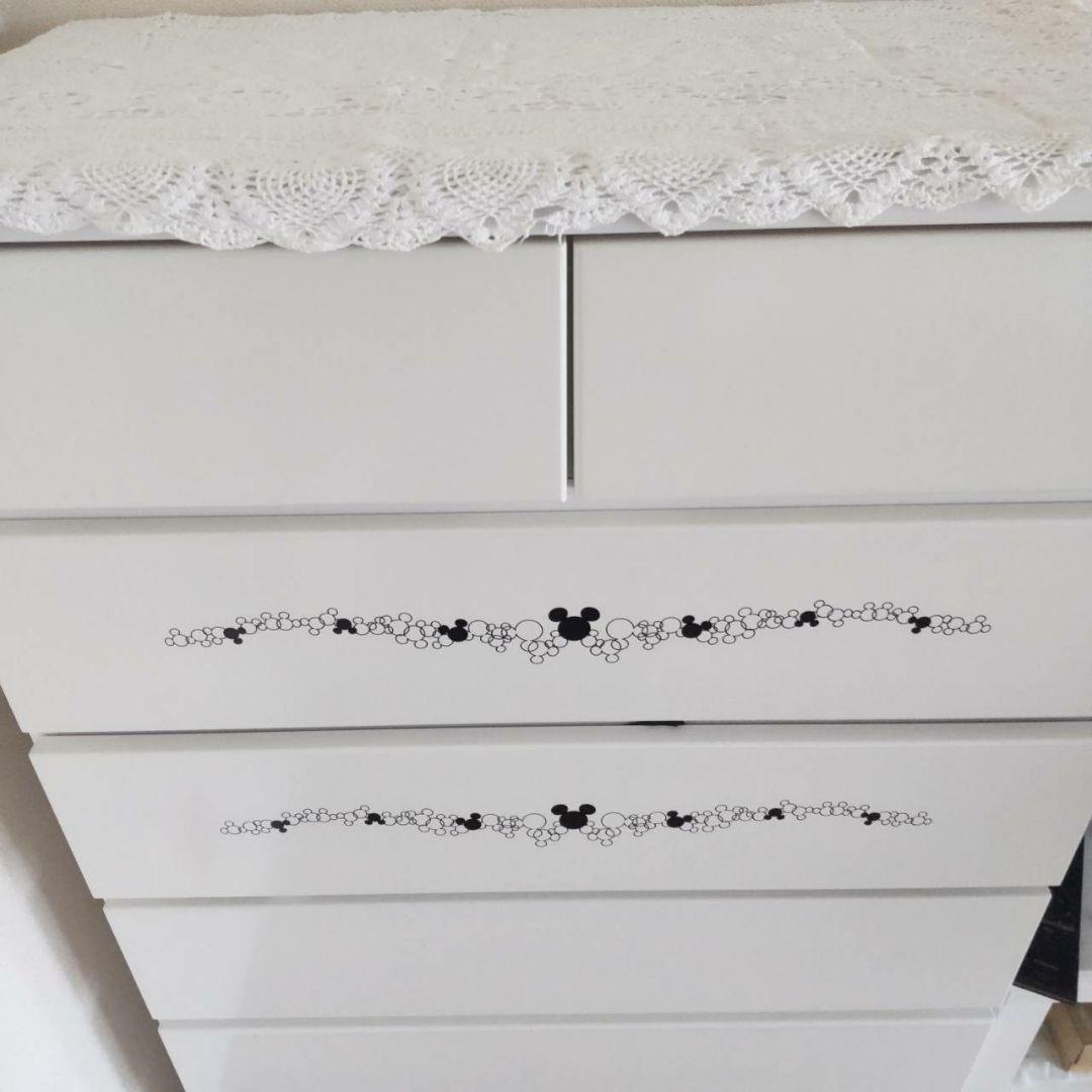 整理タンス　大人のミッキーマウス