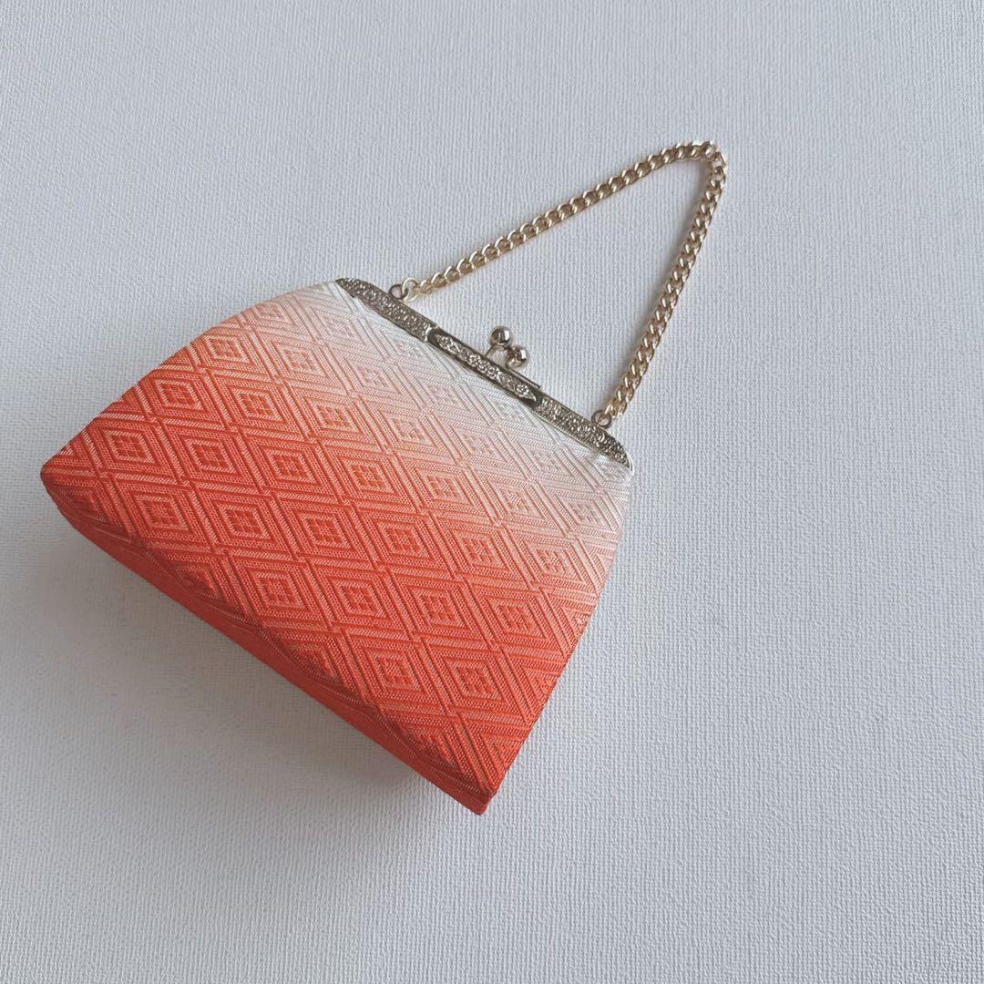 フルセット　七五三　７歳女の子　赤地梅毬　緑地袋帯　鼓　長襦袢付　小物7086