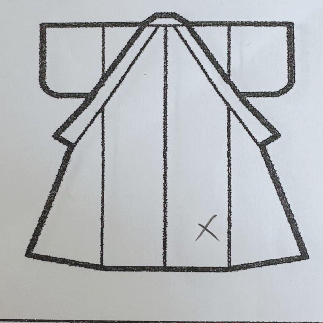 フルセット　七五三　７歳女の子　赤地梅毬　緑地袋帯　鼓　長襦袢付　小物7086