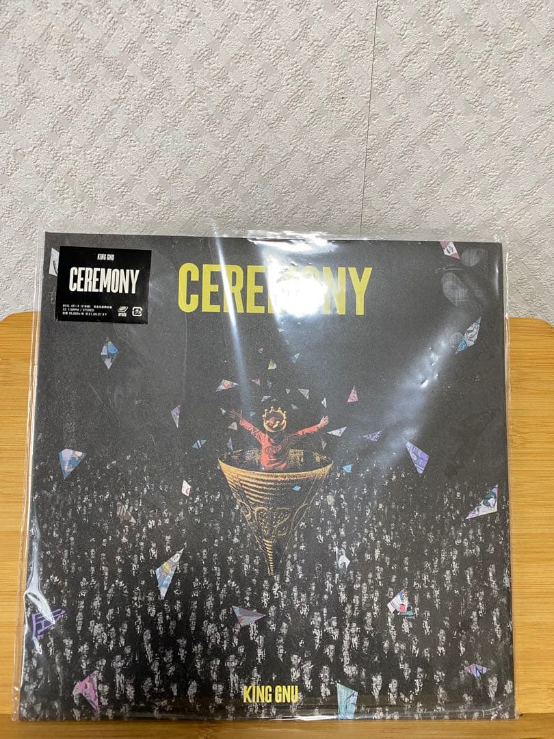 【美品】kinggnuCEREMONY アナログ盤