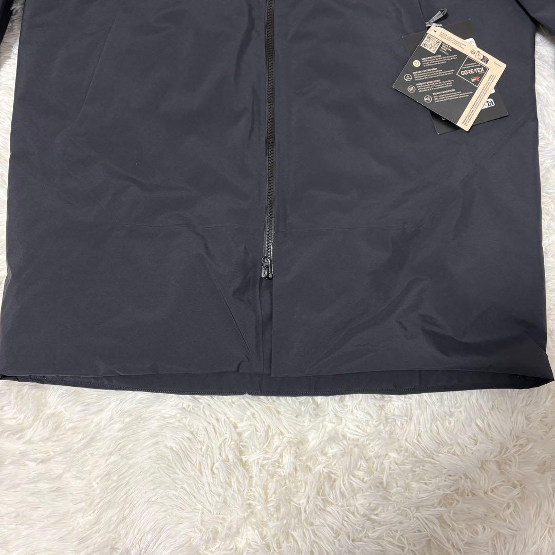 定価12万超え 展示品【アークテリクス】レイルパーカー M 黒 GORE-TEX