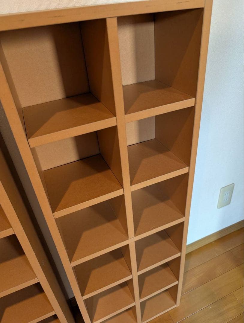 ■送料込■無印 MUJI パルプボードボックス 6×2 セット 棚収納 シェルフ