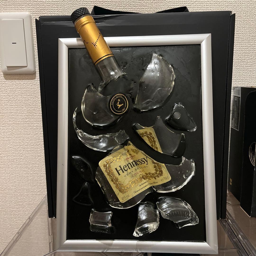 ♡Hennessy cognac アート　シャンパンアート　海外アート