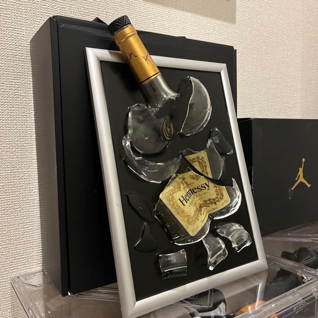 ♡Hennessy cognac アート　シャンパンアート　海外アート