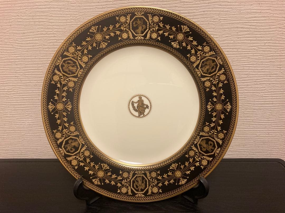 【美品】 アストバリーブラック27cm ディナープレート