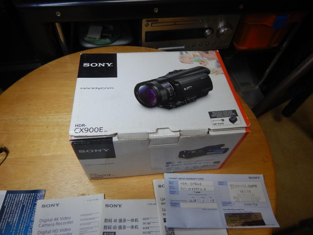 SONY ビデオカメラ デジタルHD HDR-CX900E