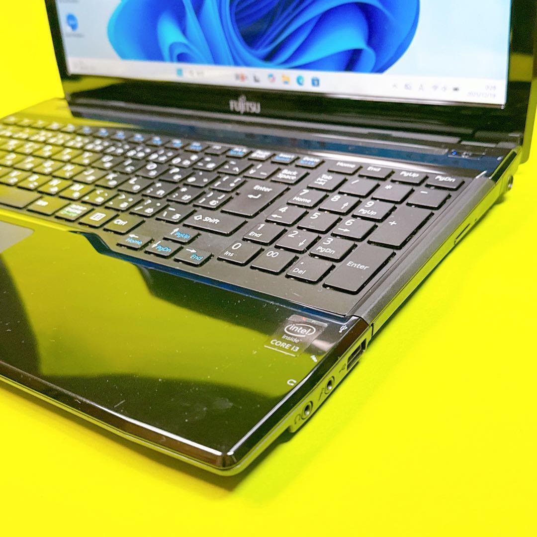 新品爆速SSD⭐️高性能i3 windows11 カメラ付ノートパソコンオフィス