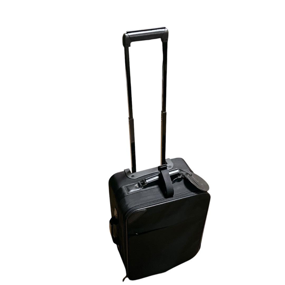 アニエス・ベー　キャリーケース　ブラック　修学旅行　キャリーバッグ　ポーチ付