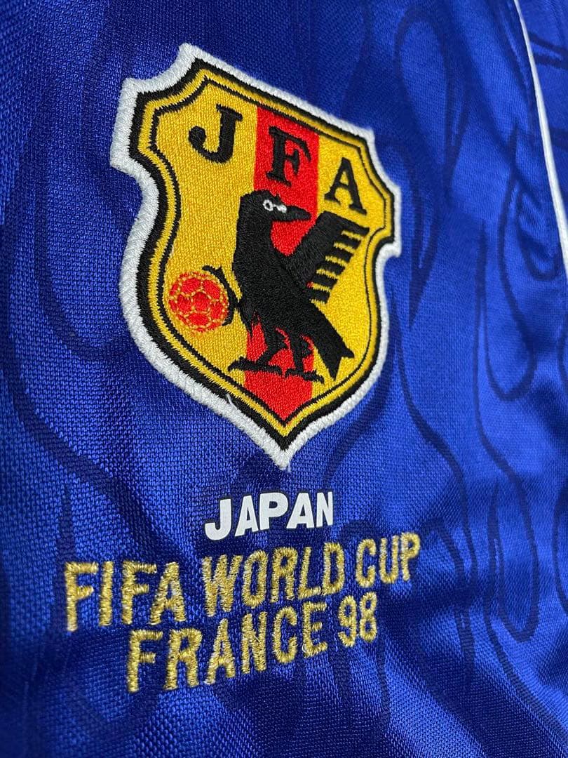 日本代表 ユニフォーム 1998年 フランスＷ杯 中山雅史 #9 Ｌ
