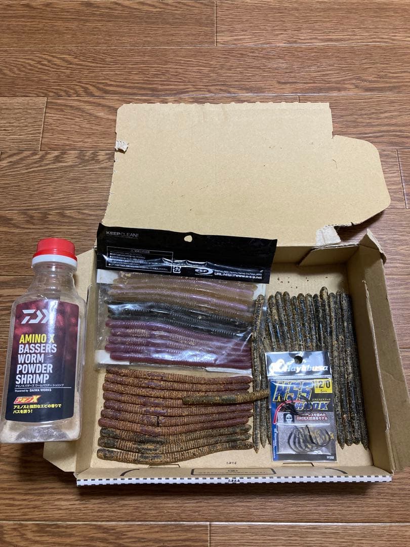 OSP ダイワ　ドライブクローラー　みみずぅネコストレートボトムアップブレーバー