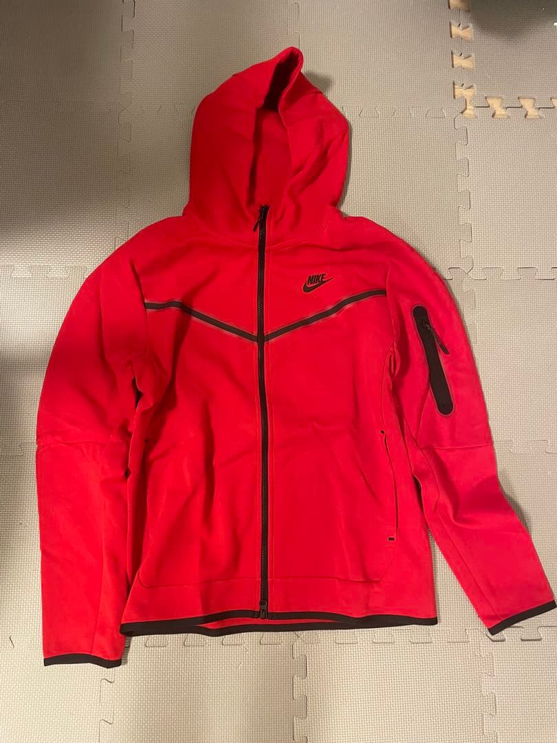 Nike Techfleece red set テックフリースセット　ナイキ